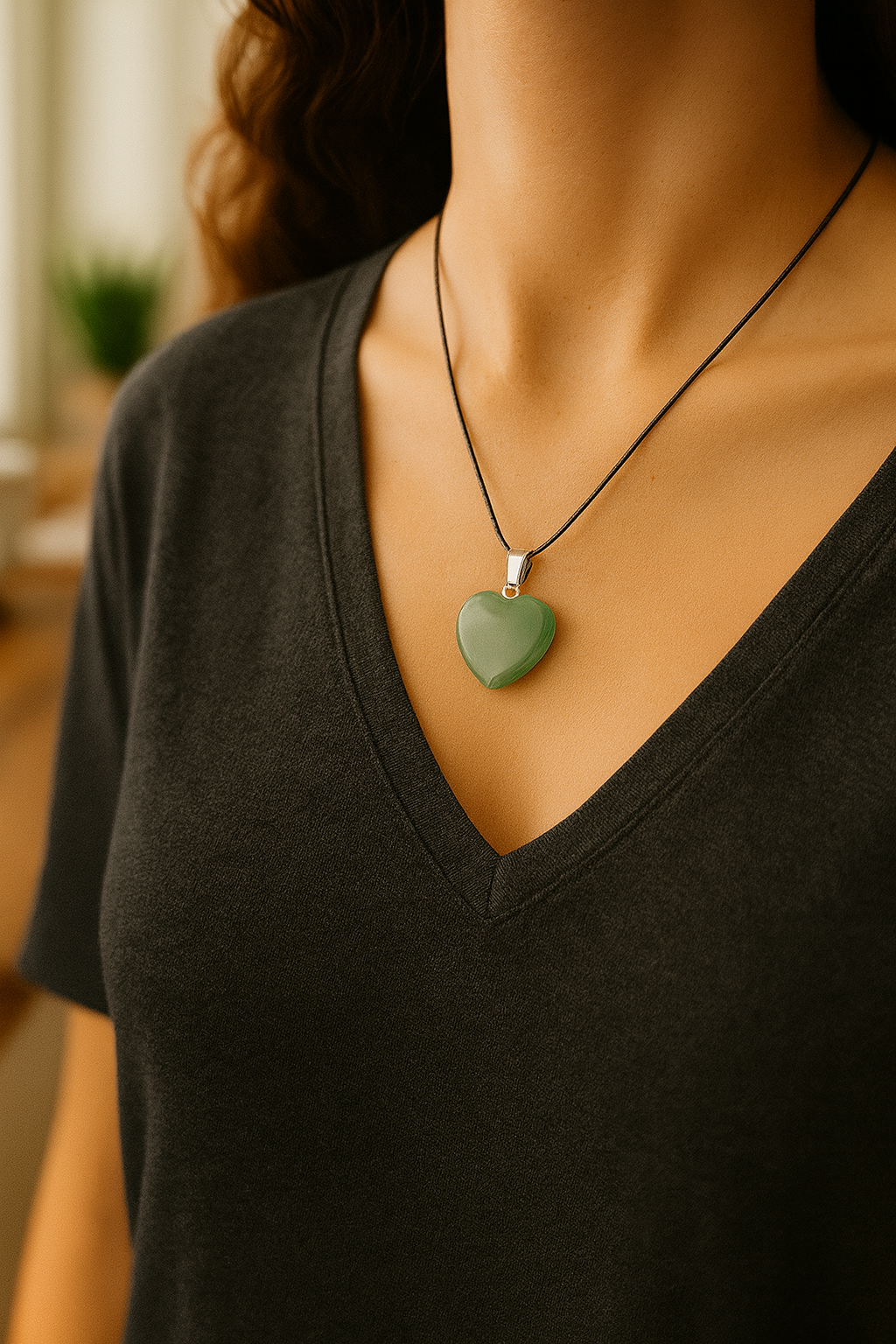 green jade pendant