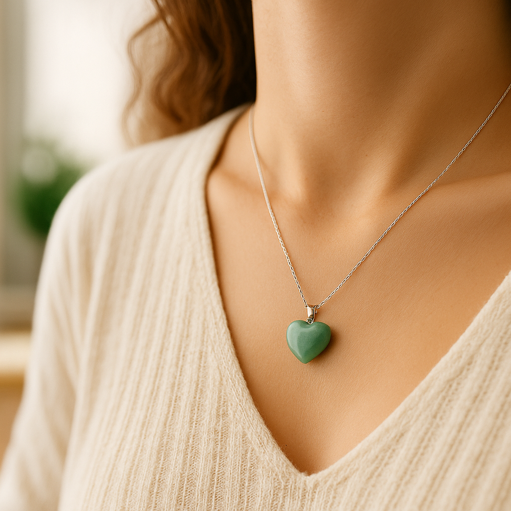 green jade pendant